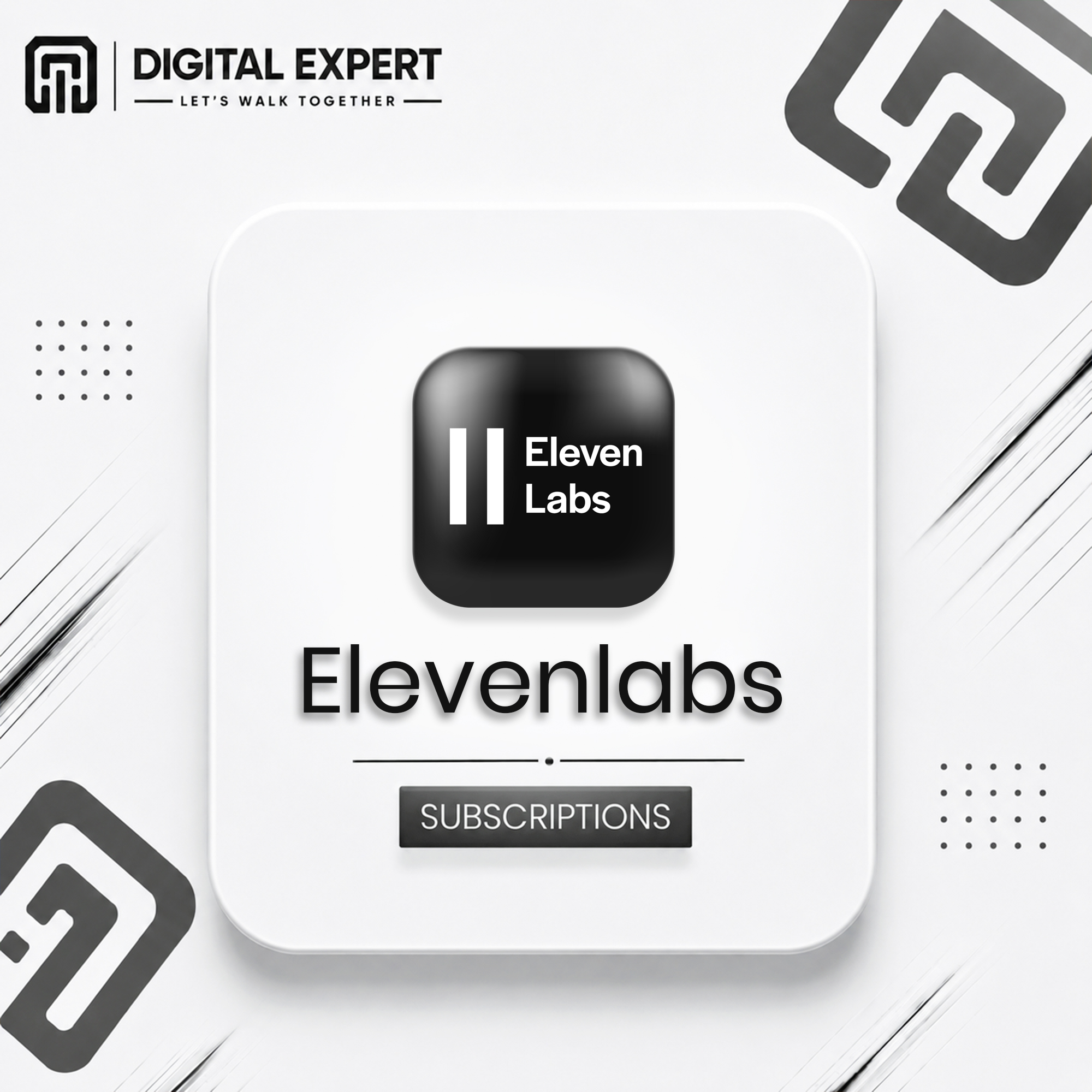 ElevenLabs Premium 1 Month Bangladesh