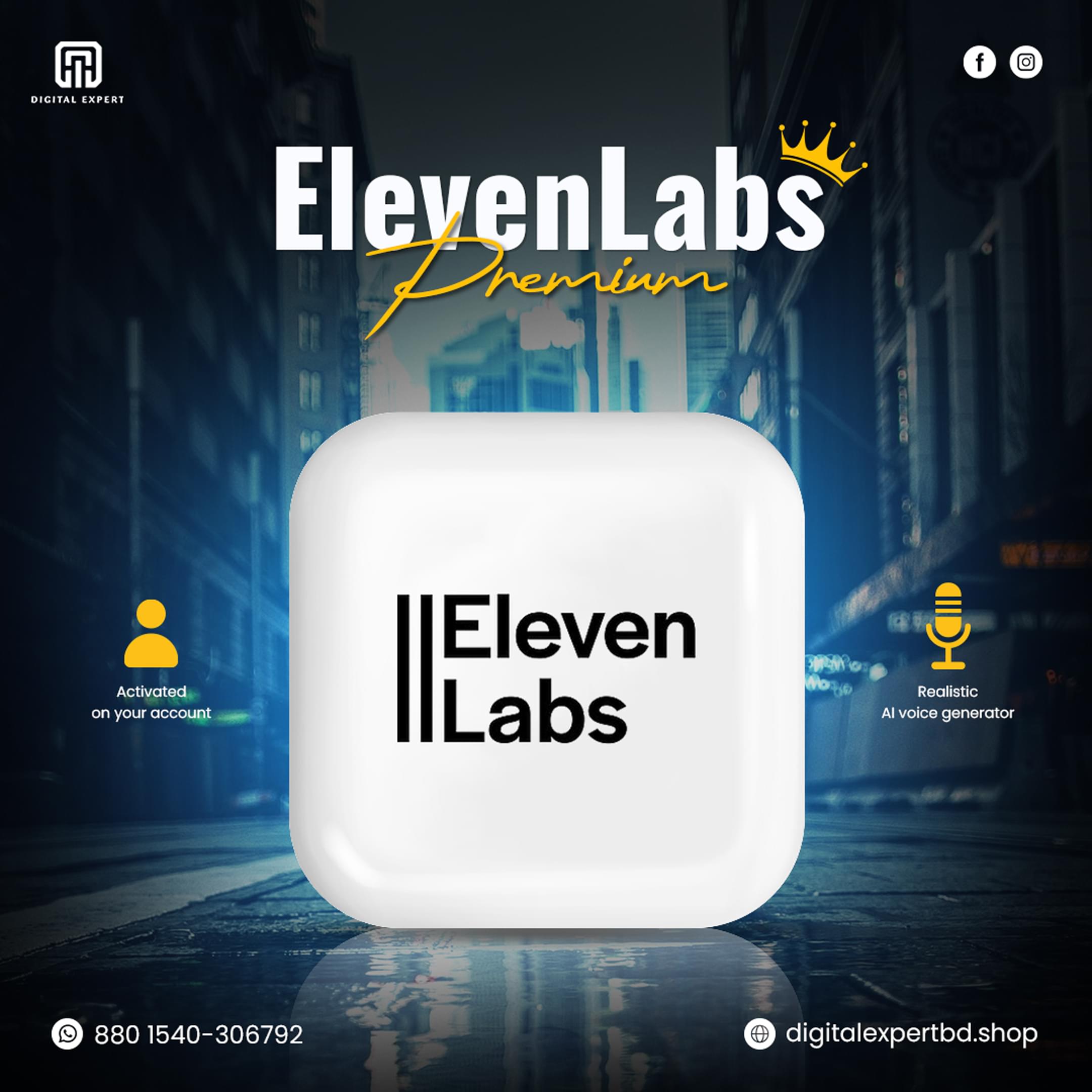 ElevenLabs AI Premium Subscription - Image 1