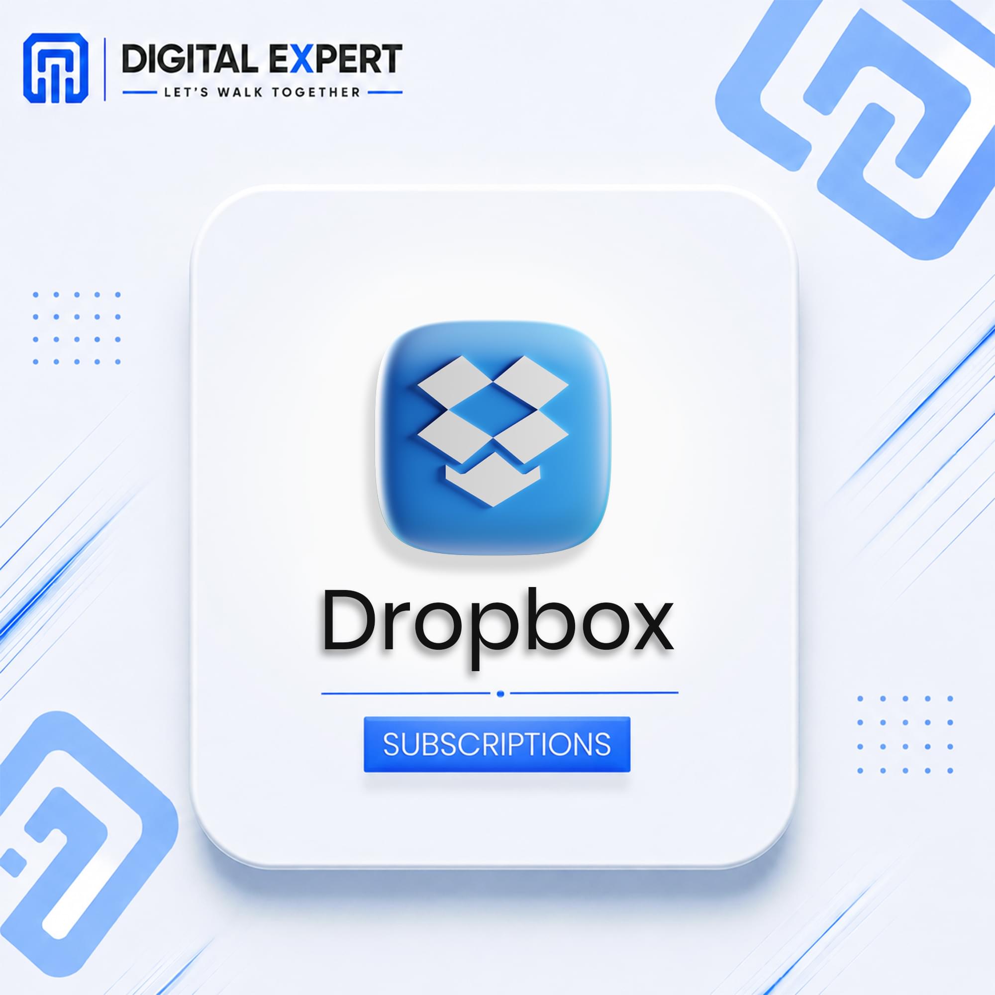 Dropbox Plus Subscription Bangladesh | Secure Cloud Storage | Digital Expert BD - Image 1