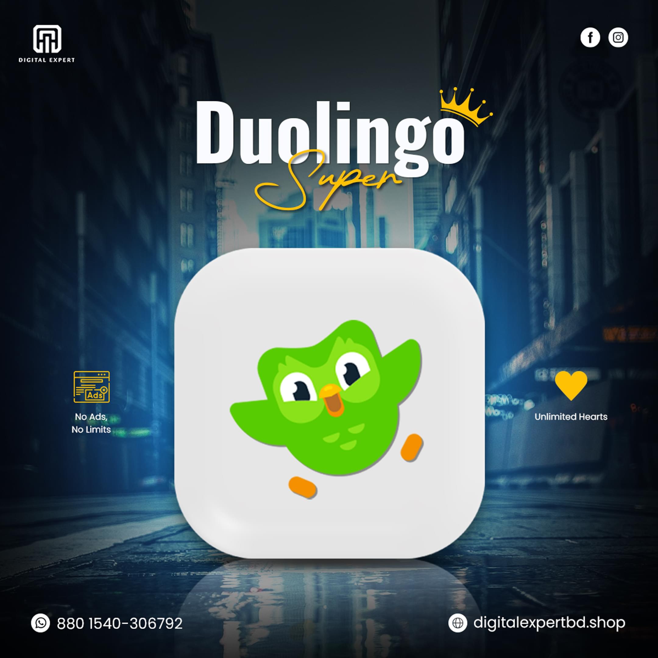 Duolingo-5.jpg Super Duolingo Subscription - Image 1