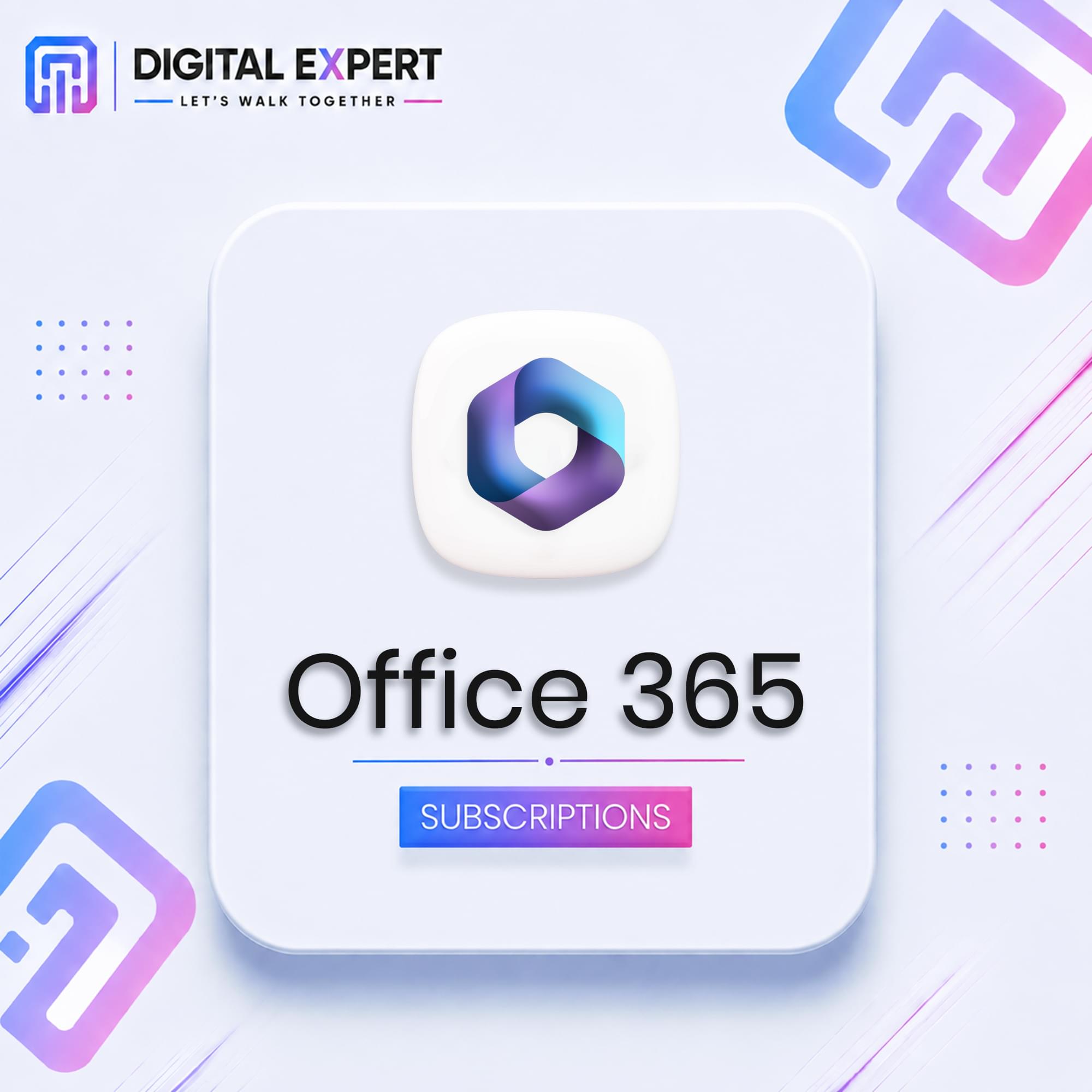 Office 365 Design New.jpg Microsoft Office 365 Subscription Bangladesh | Personal & Ready Account | Digital Expert BD - Image 1