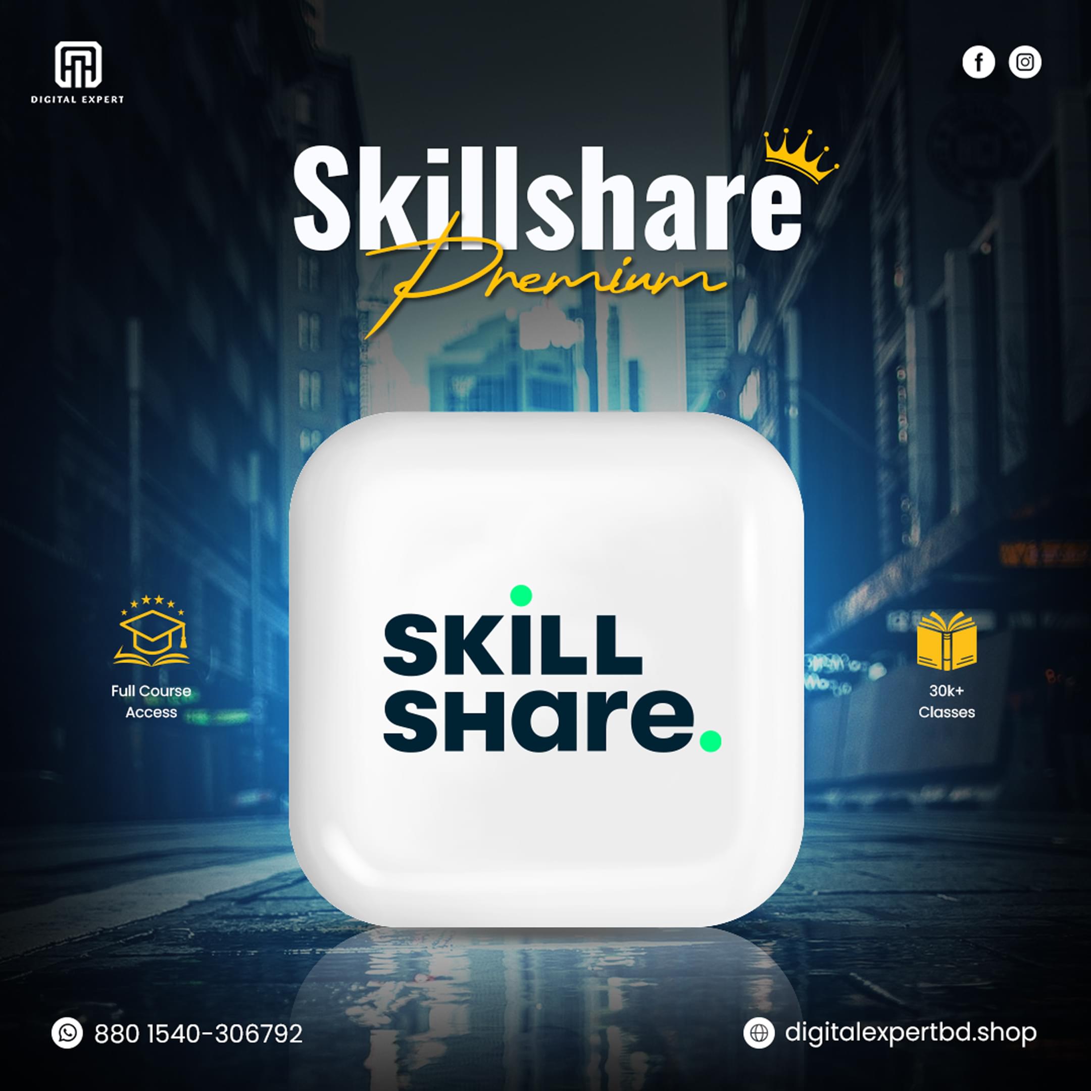 Skillshare.jpg Skillshare Premium Subscription - Image 1